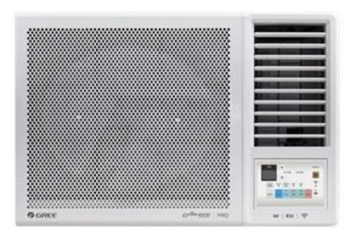 (image for) 格力 GWH12PZ 一匹半 窗口式冷氣機 (變頻冷暖)