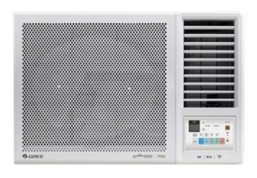 (image for) 格力 GWH24PZ 二匹半 窗口式冷氣機 (變頻冷暖)