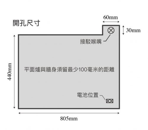 (image for) 星暉 LJ-T668 嵌入式三頭煮食爐 (煤氣) - 點擊圖片關閉視窗