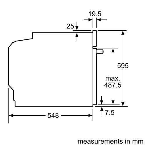 (image for) 西門子 HB533ABR0H 71公斤 嵌入式焗爐