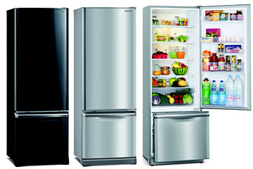 (image for) Mitsubishi MR-BF43B 365-Litre 2-Door Refrigerator