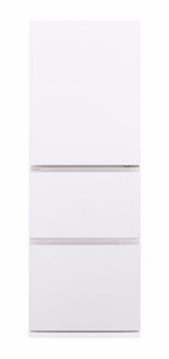 (image for) Panasonic NR-C341H/W3 326L ECONAVI Inverter 3-Door Refrigerator (Matt White)