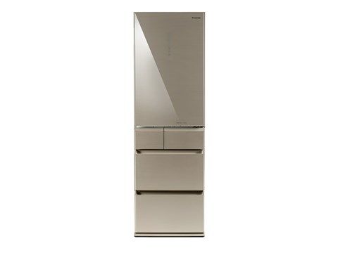 (image for) Panasonic NR-E412BG-N3 410L Slot-in type 5-door "Inverter" Refrigerator (Champagne Gold)