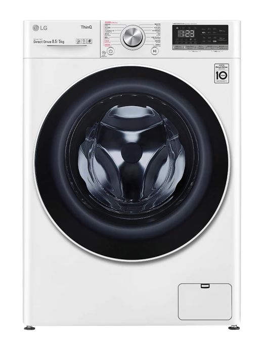 (image for) LG F-C12085V2W 8.5kg(Wash)/5kg(Dry) 1200rpm AI Combo Washer Dryer (TurboWash™)