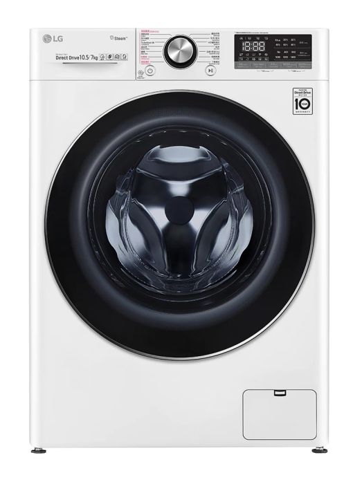 (image for) LG F-C14105V2W 10.5公斤(洗)/7公斤(乾) 1400轉 Vivace 人工智能洗衣乾衣機 (TurboWash™ 360° 39分鐘速洗) - 點擊圖片關閉視窗