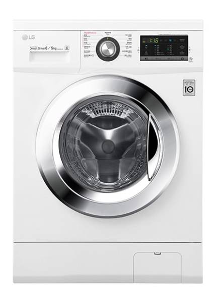 (image for) LG WF-CT1408MW 八公斤 1400轉 前置式 洗衣乾衣機