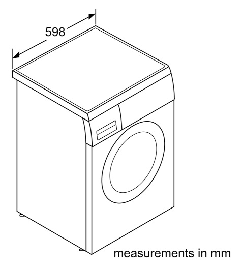 (image for) 博世 WUU28480HK Series 6 8公斤 1400轉 前置式洗衣機