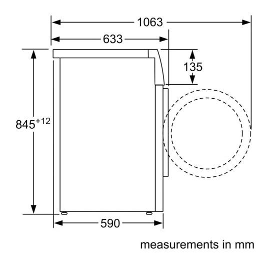 (image for) 西門子 WM14N2Z8HK 八公斤 1400轉 前置式 洗衣機